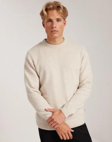 Casual Friday CFKARL crew neck bounty knit Tröjor Beige 