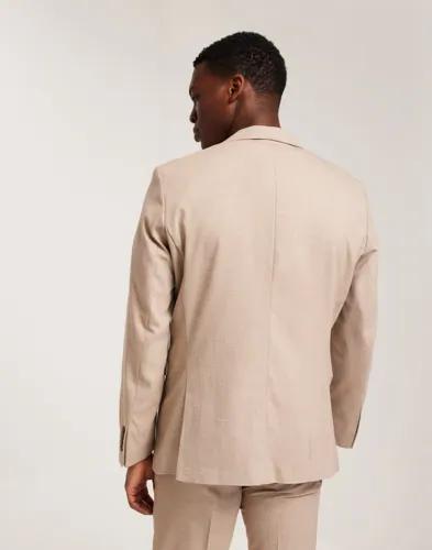 Selected Men Slhslim-Neil Blz Noos Kavajer Beige 