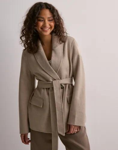 Selected Femme - Beige - Slftara Handmade Jacket B Noos 