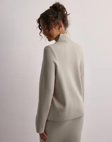 OBJECT - Beige - Objreynard Square Sleeve Pullover N 