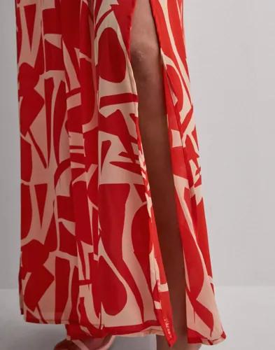 Only - Multi/Mönstrad - Onlhelena Life L/S Maxi Dress Ptm 