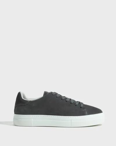 Selected Men Slhdavid Chunky Suede Sneaker Noos Låga sneakers Grå 