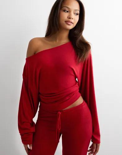 Nelly - Röd - My Chill Boatneck Sweat 