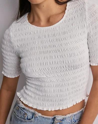 Michael Kors - Vit - Solid Smock Tshirt 