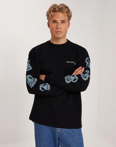 Dr Denim Reno Long Sleeve Sweatshirts Svart 