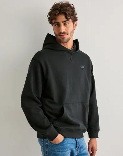 New Balance Athletics French Terry Hoodie Hoodies Svart