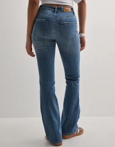 Vero Moda - Blå - Vmflash Mr Flared Jeans LI347 Ga No 