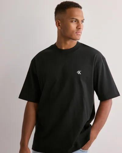 Calvin Klein Jeans Heavy Relaxed Tee Oversized t-shirts Svart