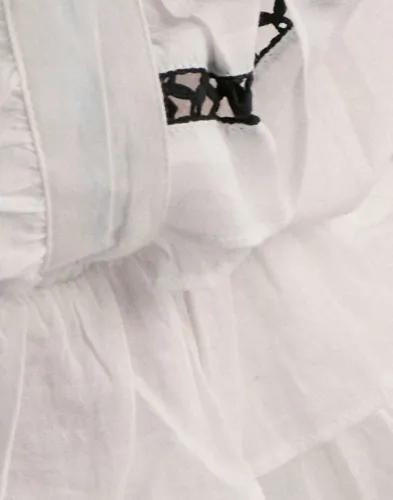 Neo Noir - Vit - Athena S Voile Blouse