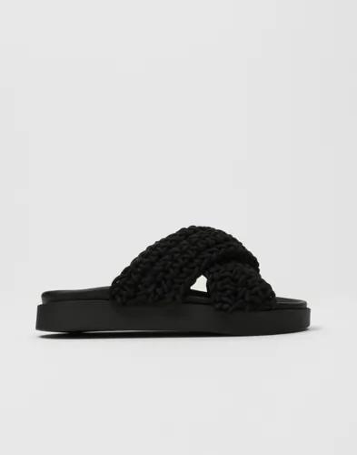 Inuikii - Svart - Slipper Woven 