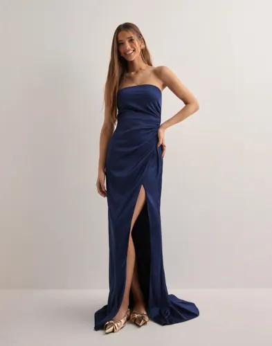 Nelly - Blå - Be Mine Bustier Dress 