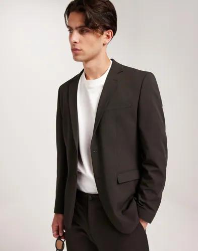 Selected Men Slhslim-Liam Blz Flex Noos Kavajer Brun 