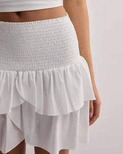 Neo Noir - Vit - Carin R Skirt 
