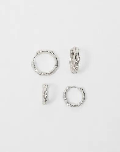Pilgrim - Silver - Darby Earrings 