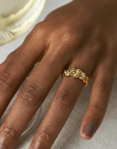 Muli Collection - Guld - Structured Ring 