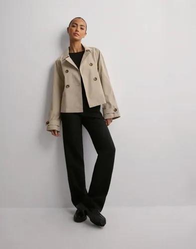 Only - Beige - Onlapril Short Trenchcoat Otw Noos 