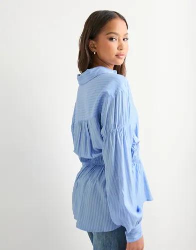 Neo Noir - Blå - Wales Stripe Shirt