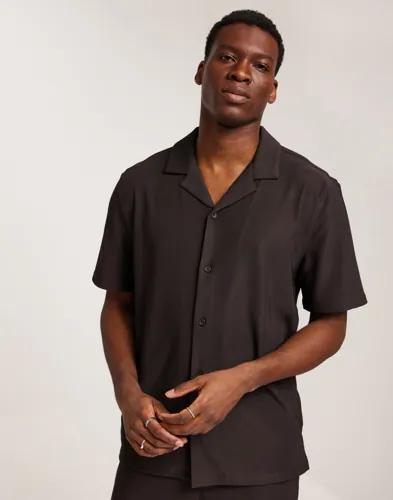 Brand Island Alonzo Shirt Kortärmade skjortor Grå 
