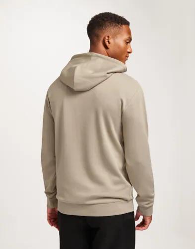 Selected Men Slhemanuel Soft Hood Sweat Noos Hoodies Beige 
