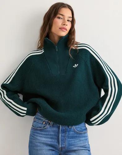 Adidas Originals - Grön - Funnel Neck