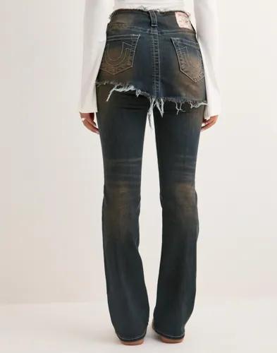 True Religion - Blå - Becca Mr Bootcut Skirt OVERLAY_
