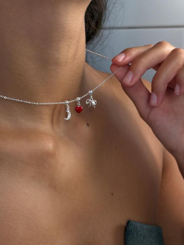 Muli Collection - Silver - Bow Charm