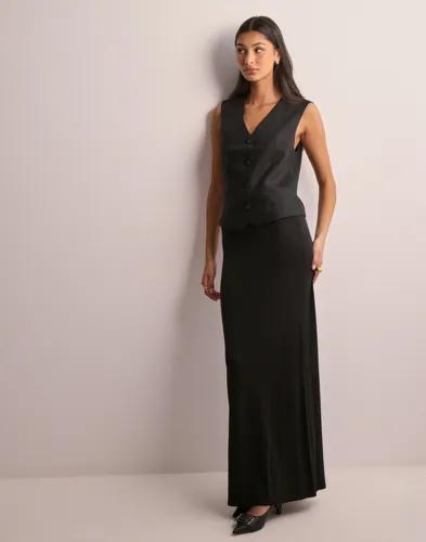 JJXX - Svart - Jxmary Linen Waistcoat Tlr 