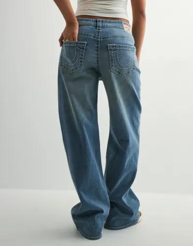 True Religion - Blå - Bobbi Baggy Jean Big T 