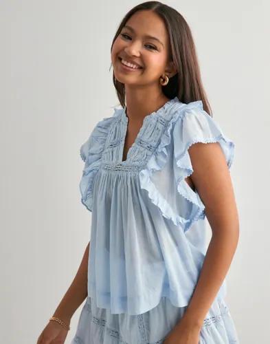 Neo Noir - Blå - Jayla S Voile Top 