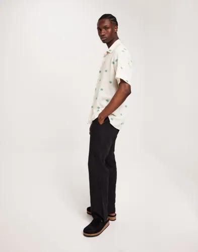 Les Deux Ira SS Shirt Kortärmade skjortor Beige 