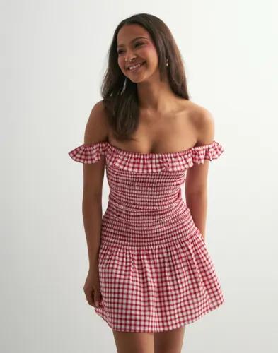 Nelly - Röd - Smock Dress 