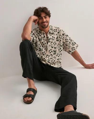 Woodbird WBWang Soul Shirt Kortärmade skjortor Multi/Mönstrad 