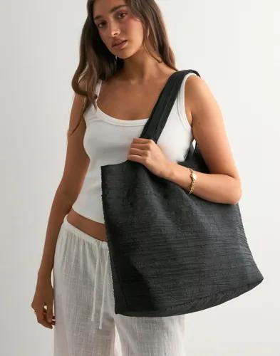 Pieces - Svart - Pcflora Large Shopper 