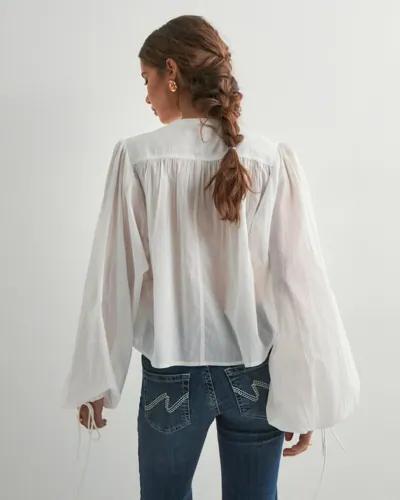 Nelly - Vit - Easy Day Blouse 