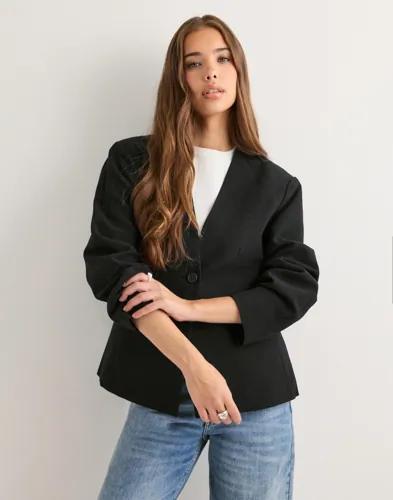 Only - Svart - Onlcasey Life Ls Ballon Sl Blazer C 