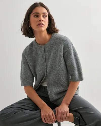 Samsøe Samsøe - Grå - Saanoura ss cardigan 7355 