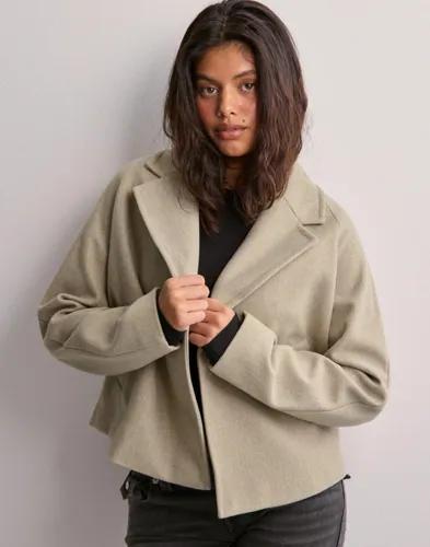 JDY - Beige - Jdyviola Short Jacket Otw Hab 