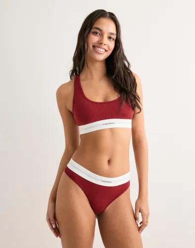 Calvin Klein Underwear - Röd - Lightly Lined Bralette 