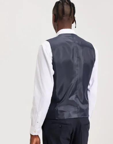 Selected Men Slhslim-Neil Wct B Noos Kostymvästar Blå