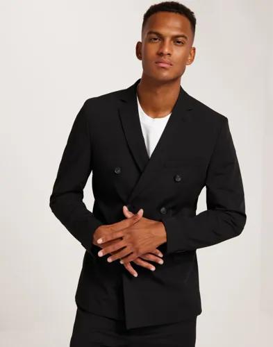 Selected Men Slhslim-Liam Db Blz Flex B Noos Kavajer Svart 