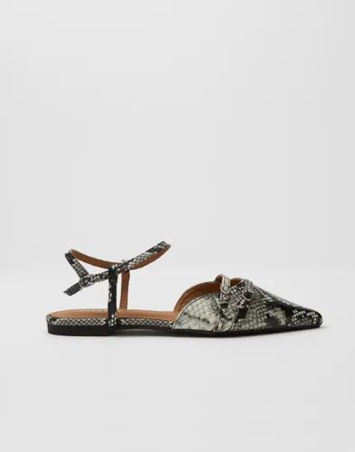 Pavement - Multi/Mönstrad - Evita Snake Sandals 
