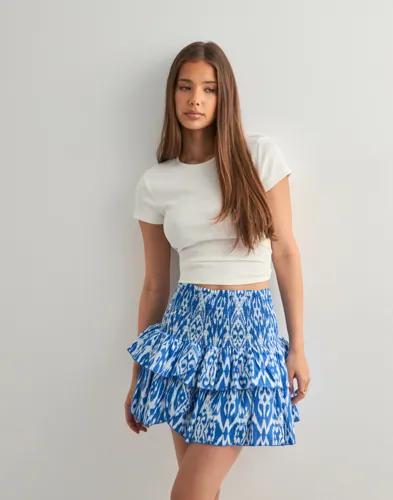 Only - Blå - Onlnadja 2IN1 Layered Skirt Noos Pt 