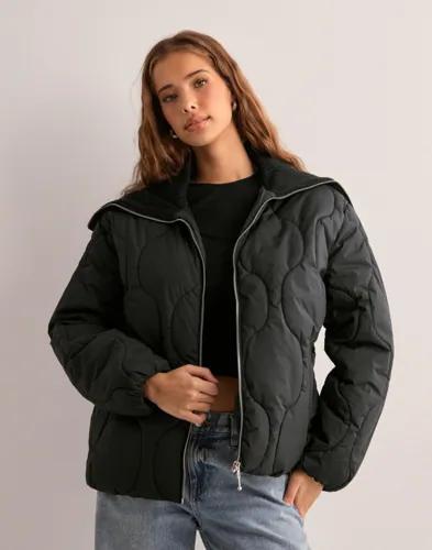 Only - Svart - Onlvanora Quilted Jacket Otw 