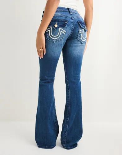 True Religion - Blå - Joey Braided Hs Flare 