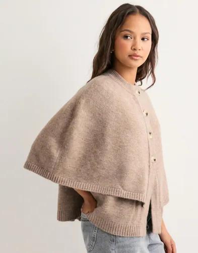 Neo Noir - Beige - Josei Double Knit Cape 