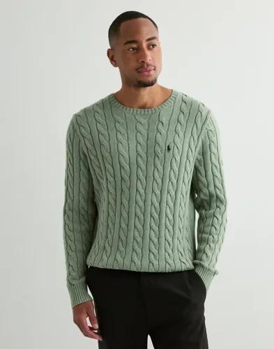 Polo Ralph Lauren Ls Driver Cn-Long Sleeve-Pullover Stickade tröjor Grön