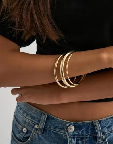Pieces - Guld - Pcnia Bracelet 3-Pack D2D 