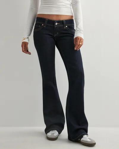 Abrand Jeans - Blå - 00 Super Low Kick Tall 