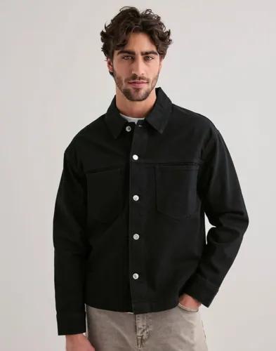 Que Sera Sera Dean Denim Jacket Jeansjackor Svart 