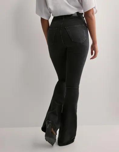 Dr Denim - Svart - Moxy Flare 